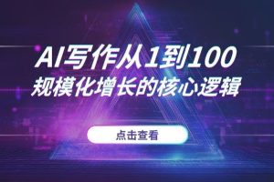 2025年AI写作工作室操盘指南：从1到100，实现规模化增长的核心逻辑