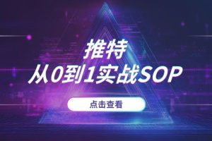 【保姆级】2025推特从0到1实战SOP：手把手教你快速起号、打造爆文、实现稳定变现