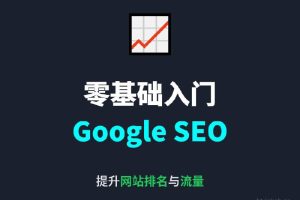 零基础入门Google SEO 提升网站排名与流量