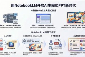 NotebookLM 制作PPT教程 600页AI-PPT实战总结